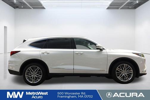 Platinum White Pearl 2023 Acura MDX Advance Package