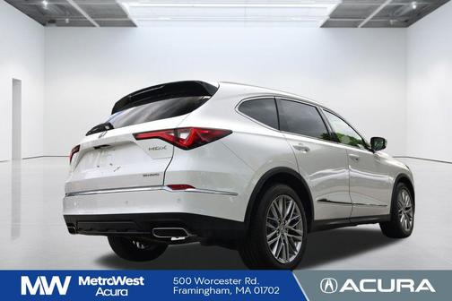 Platinum White Pearl 2023 Acura MDX Advance Package