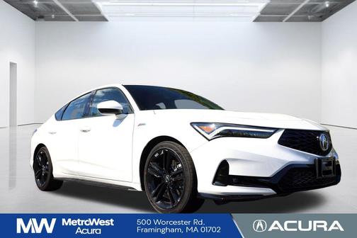 Platinum White Pearl 2026 Acura Integra FWD A-Spec