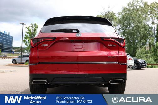 Performance Red Pearl 2026 Acura MDX A-SPEC Advance Package