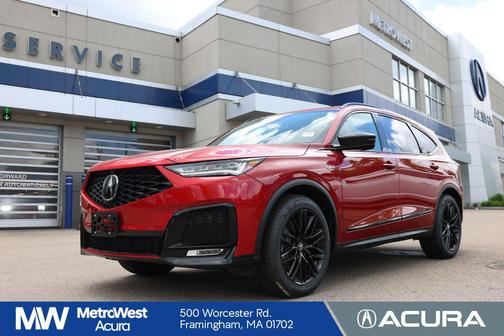 Performance Red Pearl 2026 Acura MDX A-SPEC Advance Package