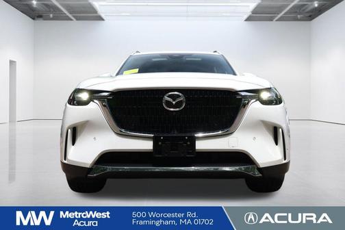 Rhodium White Premium 2024 Mazda CX-90 PHEV Premium Plus