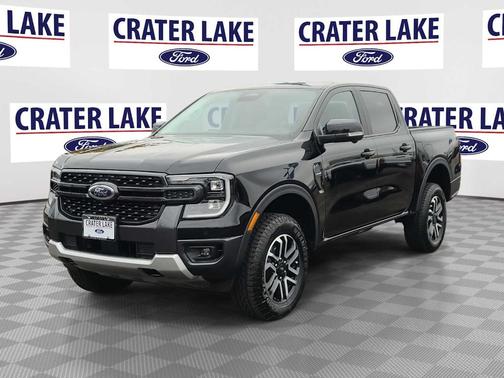 Shadow Black 2025 Ford Ranger Lariat