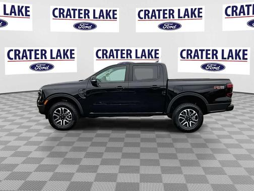 Shadow Black 2025 Ford Ranger Lariat
