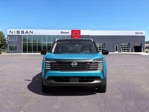 Arctic Ice Blue/Black 2027 Nissan Kicks SR