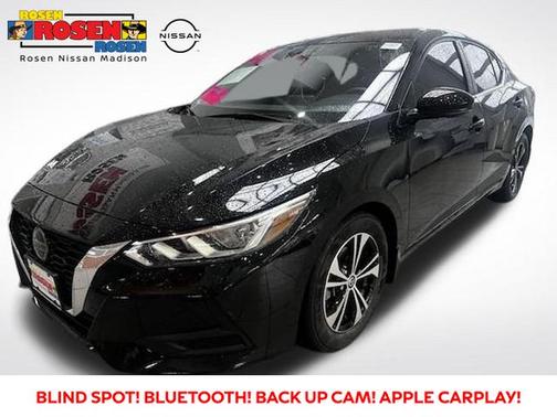 Super Black 2020 Nissan Sentra SV