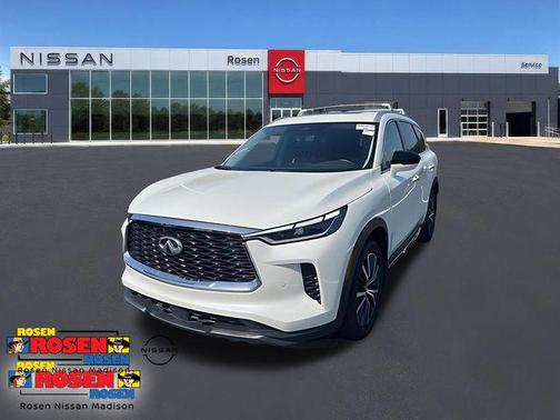 Majestic White 2025 INFINITI QX60 SENSORY
