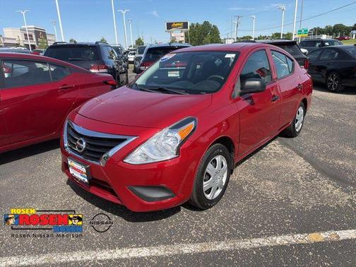 Red Brick 2015 Nissan Versa 1.6 S+