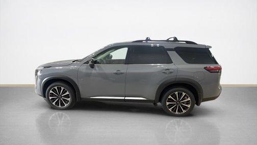 Boulder Gray Pearl 2026 Nissan Pathfinder Platinum