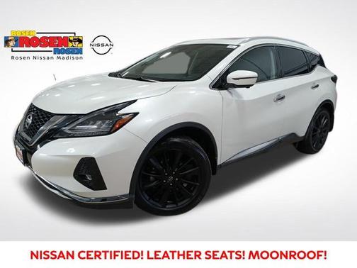 Pearl White Tricoat 2023 Nissan Murano Platinum Intelligent AWD