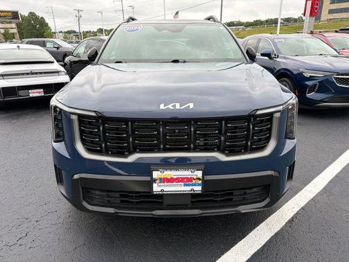Midnight Lake Blue 2024 Kia Sorento SX