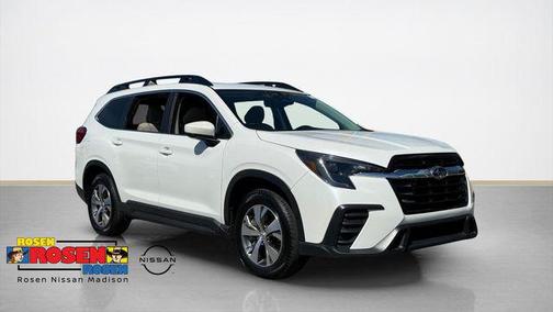 Crystal White Pearl 2025 Subaru Ascent Premium 7-Passenger