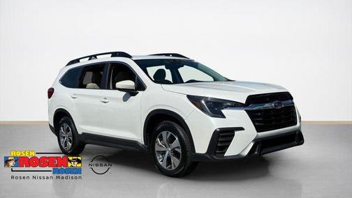 Crystal White Pearl 2025 Subaru Ascent Premium 7-Passenger