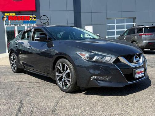 Storm Blue 2017 Nissan Maxima 3.5 SL