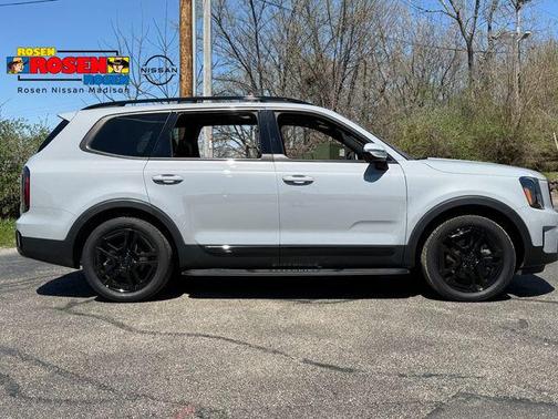 Wolf Gray 2025 Kia Telluride SX Prestige X-Line