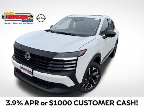 Aspen White Tricoat 2026 Nissan Kicks SV