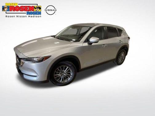 Sonic Silver Metallic 2021 Mazda CX-5 Touring