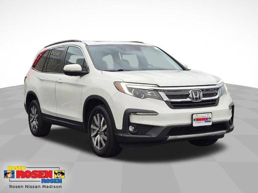 White 2022 Honda Pilot AWD EX-L