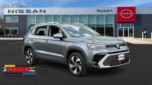 Gray 2025 Volkswagen Taos 1.5T SE