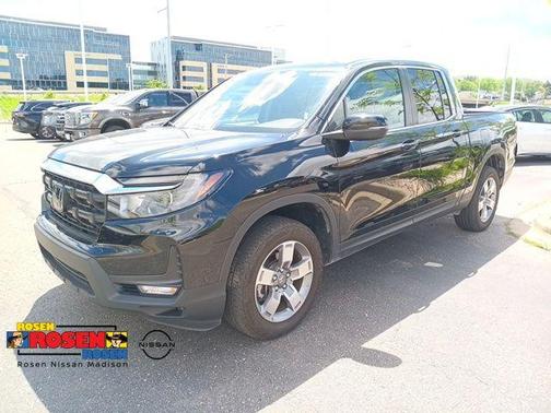 Crystal Black Pearl 2025 Honda Ridgeline RTL