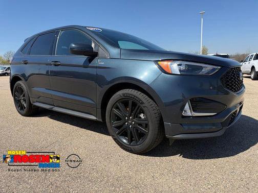 Stone Blue Metallic 2024 Ford Edge ST Line