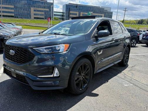 Stone Blue Metallic 2024 Ford Edge ST Line