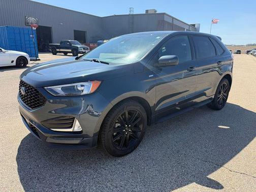 Stone Blue Metallic 2024 Ford Edge ST Line