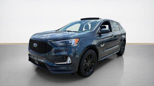 Stone Blue Metallic 2024 Ford Edge ST Line