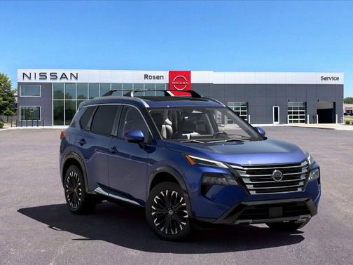 Deep Ocean Blue Pearl 2026 Nissan Rogue Platinum