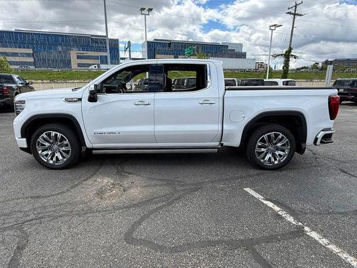 White Frost Tricoat 2025 GMC Sierra 1500 Denali