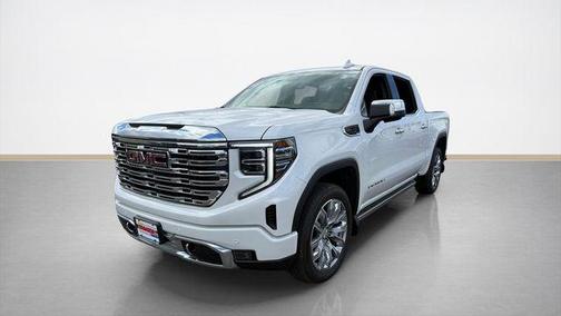 White Frost Tricoat 2025 GMC Sierra 1500 Denali