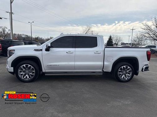 White Frost Tricoat 2025 GMC Sierra 1500 Denali