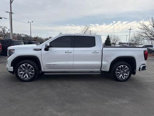 White Frost Tricoat 2025 GMC Sierra 1500 Denali