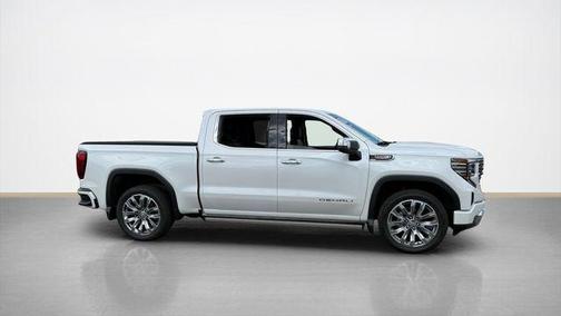 White Frost Tricoat 2025 GMC Sierra 1500 Denali
