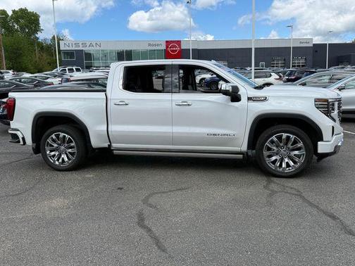 White Frost Tricoat 2025 GMC Sierra 1500 Denali
