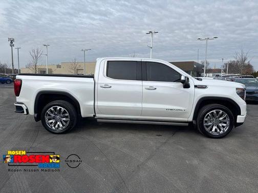 White Frost Tricoat 2025 GMC Sierra 1500 Denali