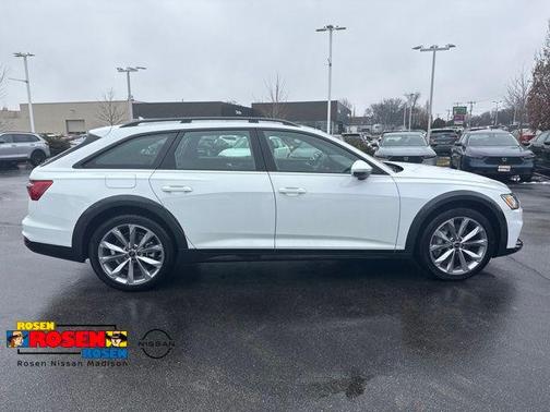 Glacier White Metallic 2025 Audi A6 55 Premium Plus