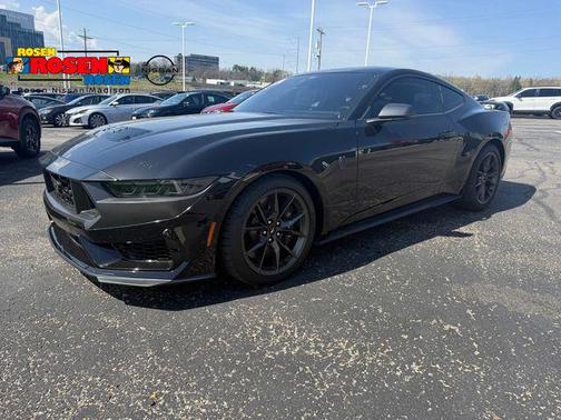 Shadow Black 2024 Ford Mustang Dark Horse Fastback