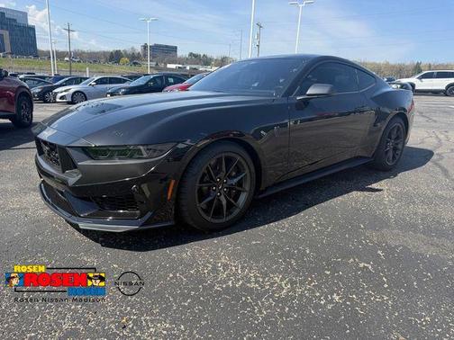Shadow Black 2024 Ford Mustang Dark Horse Fastback