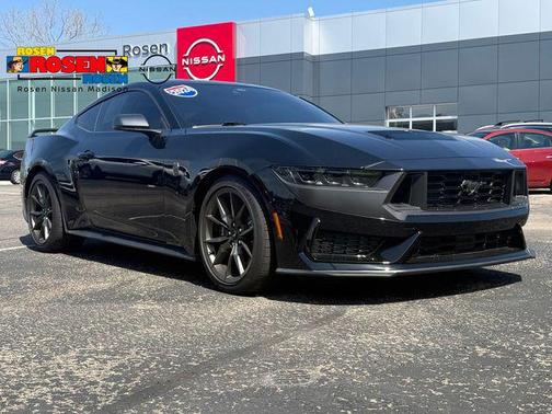 Shadow Black 2024 Ford Mustang Dark Horse Fastback