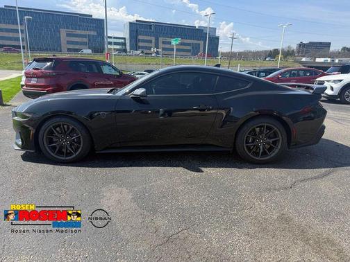 Shadow Black 2024 Ford Mustang Dark Horse Fastback