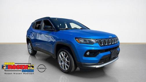 Hydro Blue Pearlcoat 2025 Jeep Compass Limited