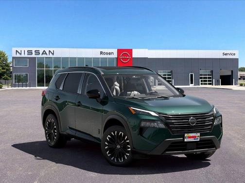 Obsidian Green 2027 Nissan Rogue Dark Armor