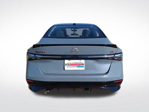 Atlantic Gray Metallic/Super Black 2026 Nissan Sentra SR