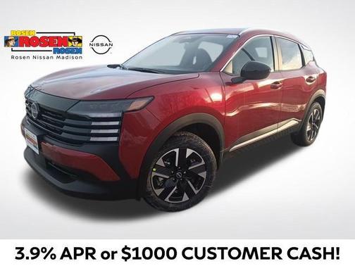 Scarlet Ember Tintcoat 2026 Nissan Kicks SV