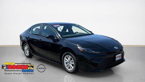 Midnight Black Metallic 2025 Toyota Camry LE