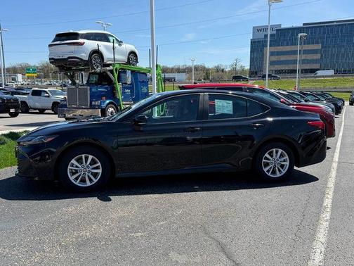 Midnight Black Metallic 2025 Toyota Camry LE