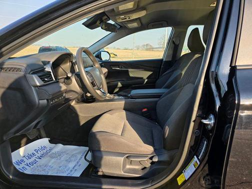 Midnight Black Metallic 2025 Toyota Camry LE