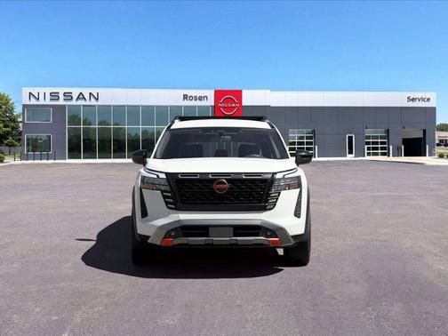 Everest White Pearl Tricoat 2026 Nissan Pathfinder Rock Creek