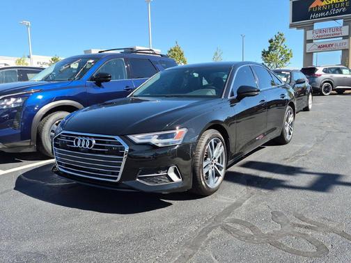 Black 2023 Audi A6 45 Premium